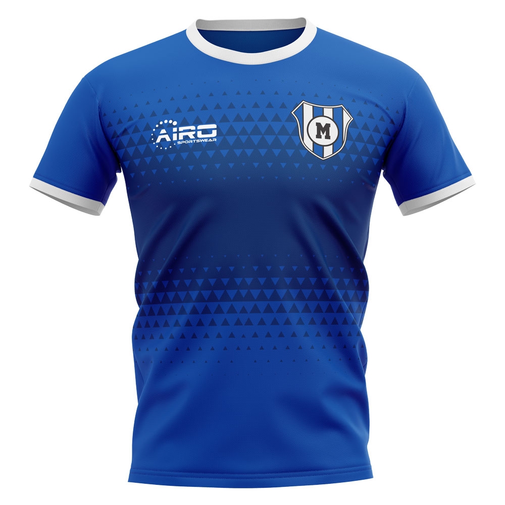 2023-2024 Millwall Home Concept Football Shirt - Kids (Long Sleeve)