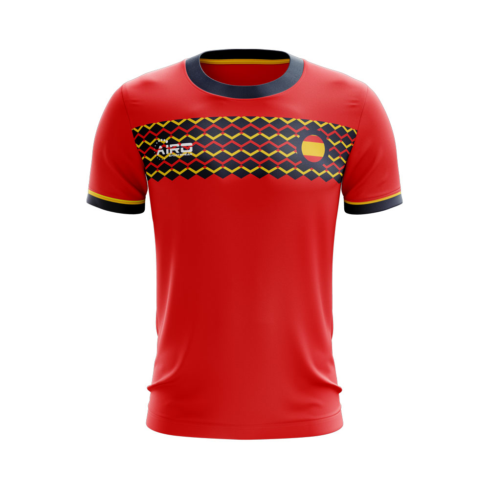 2023-2024 Spain Home Concept Football Shirt - Adult Long Sleeve