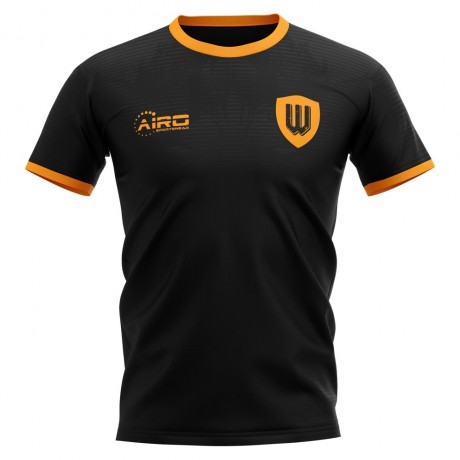 2023-2024 Wolverhampton Away Concept Football Shirt - Kids (Long Sleeve)