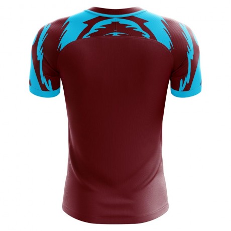 2023-2024 West Ham Home Concept Football Shirt - Kids (Long Sleeve)