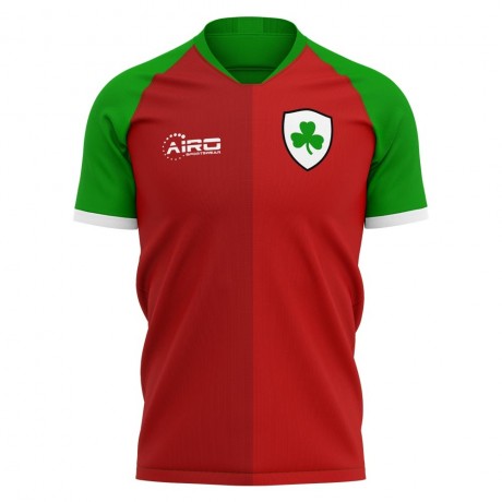 2023-2024 Cliftonville Home Concept Football Shirt