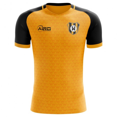 2023-2024 Wolves Concept Training Shirt (Gold) - Adult Long Sleeve