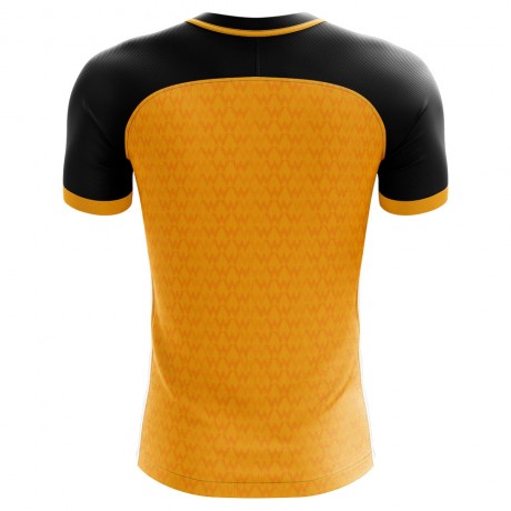 2023-2024 Wolves Concept Training Shirt (Gold) - Kids (Long Sleeve)