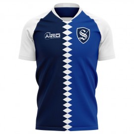 2024-2025 Strasbourg Home Concept Football Shirt - Womens