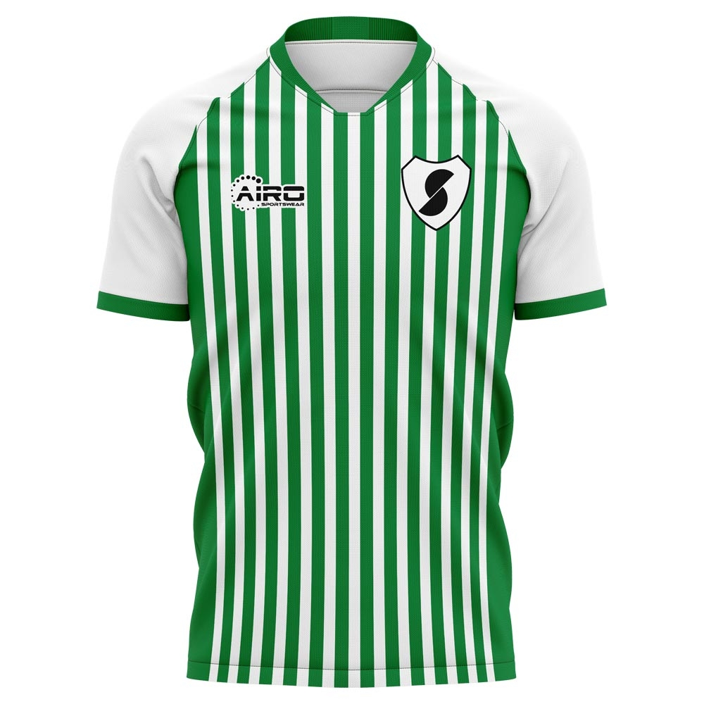 2023-2024 Racing Santander Home Concept Football Shirt - Kids (Long Sleeve)