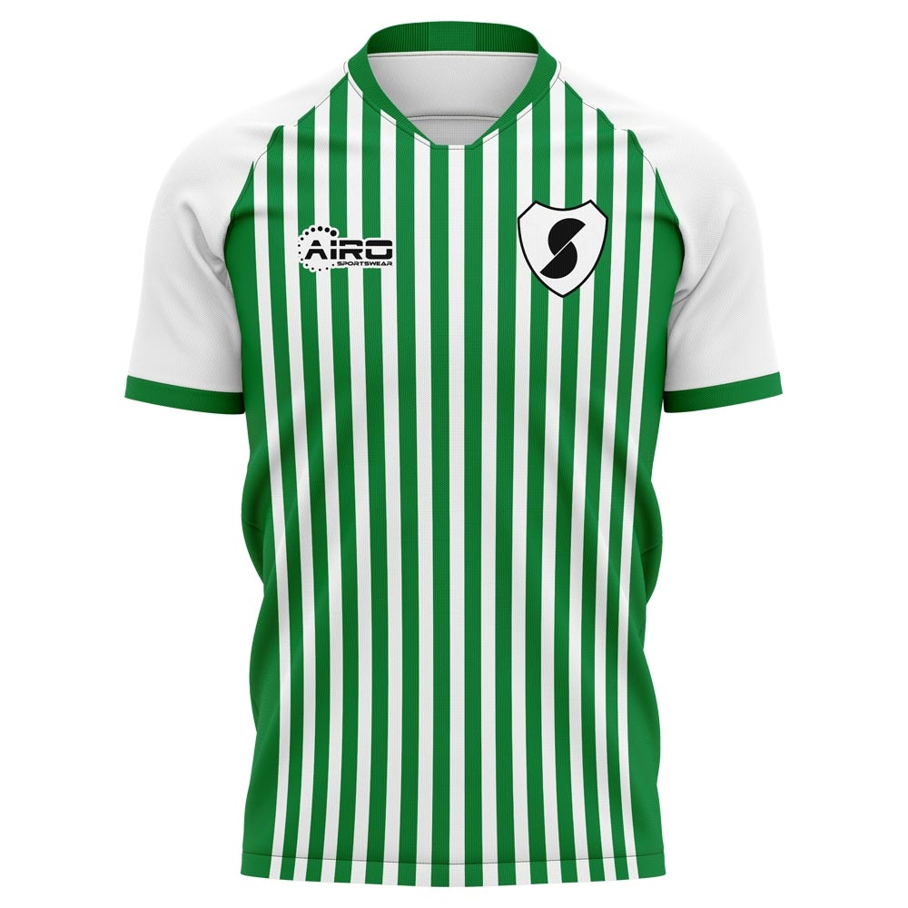 2023-2024 Racing Santander Home Concept Football Shirt - Adult Long Sleeve