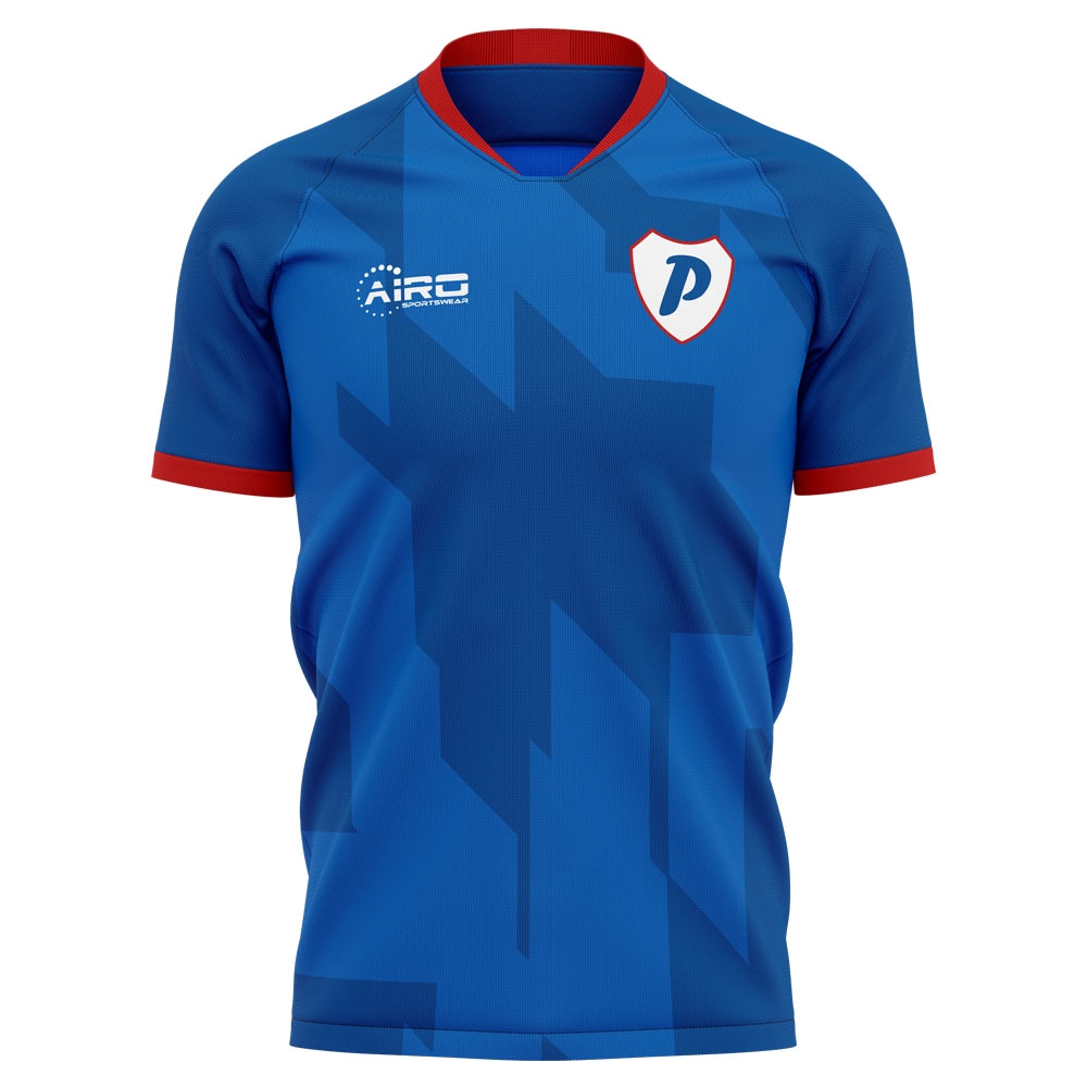 2023-2024 Portsmouth Home Concept Football Shirt - Adult Long Sleeve