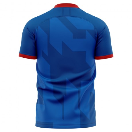 2023-2024 Portsmouth Home Concept Football Shirt (Benjani 25)