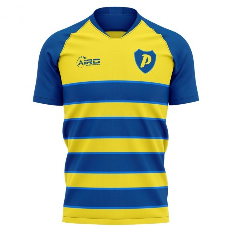 2023-2024 Parma Home Concept Football Shirt (SCOZZARELLA 21)