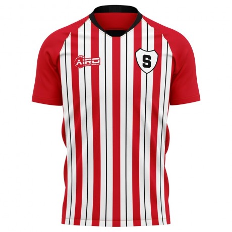 2023-2024 Sparta Rotterdam Home Concept Football Shirt - Kids (Long Sleeve)
