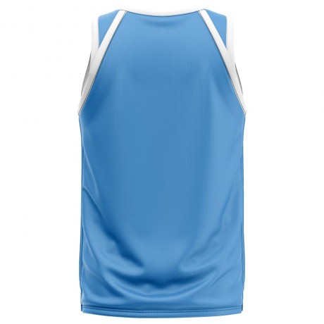 Argentina Home Concept Basketball Shirt - Adult Long Sleeve
