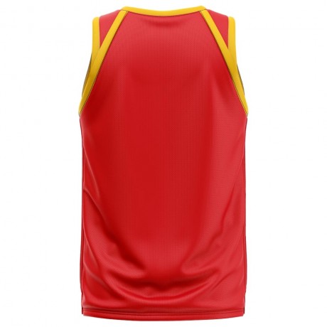 Belgium Home Concept Basketball Shirt - Kids