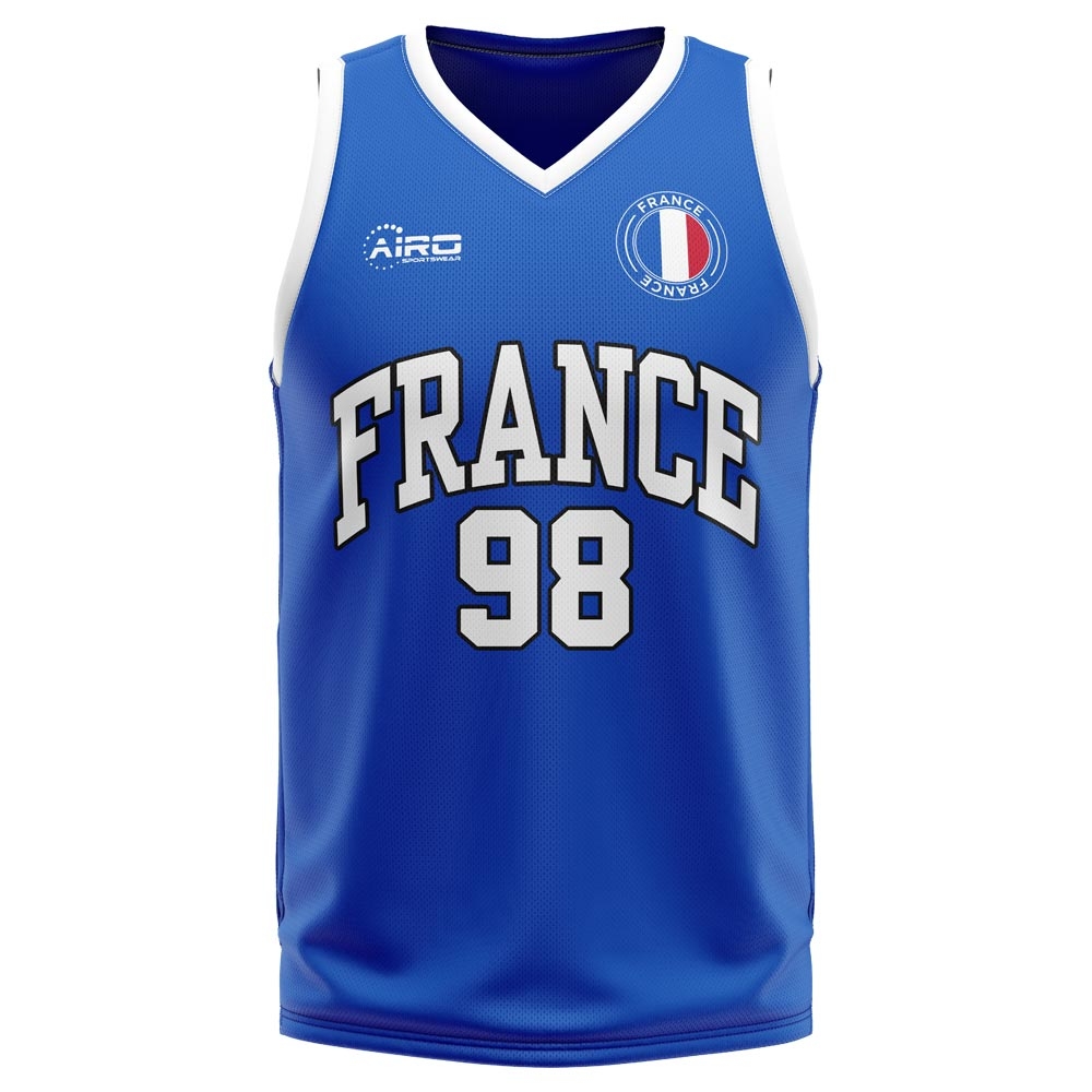 France Home Concept Basketball Shirt - Kids