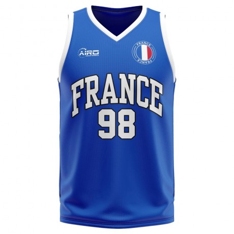 France Home Concept Basketball Shirt - Kids