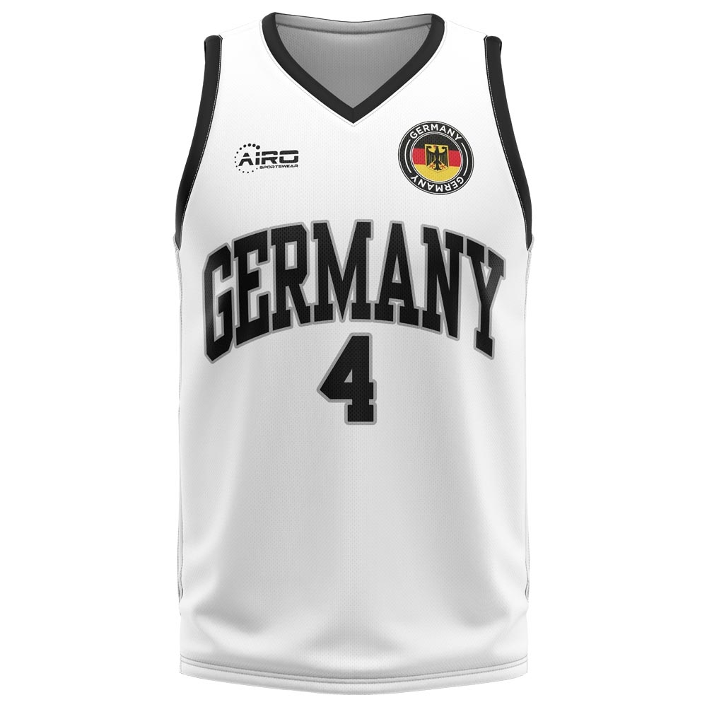 Germany Home Concept Basketball Shirt