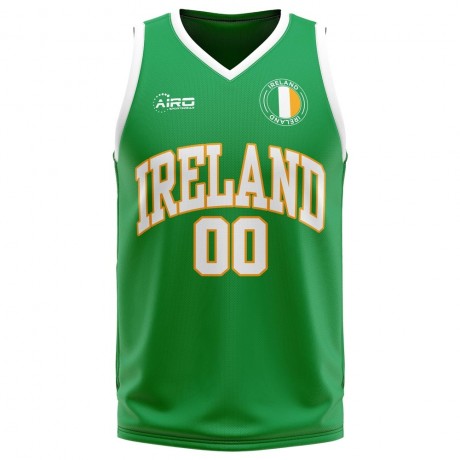 Ireland Home Concept Basketball Shirt - Kids