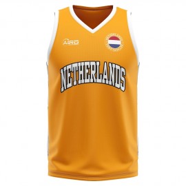 Netherlands Home Concept Basketball Shirt