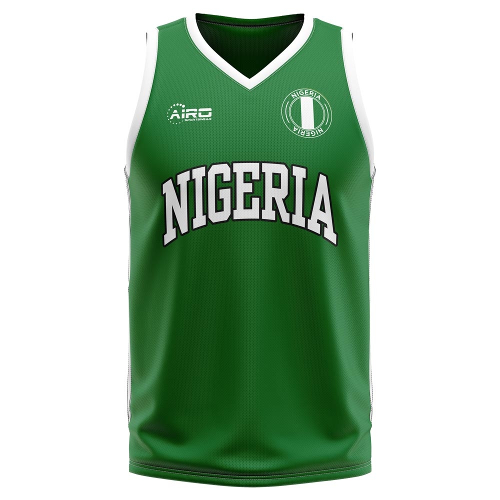 Nigeria Home Concept Basketball Shirt - Baby