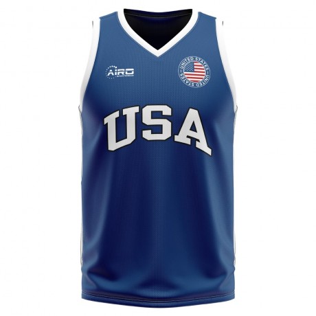 Usa Home Concept Basketball Shirt
