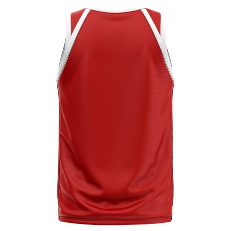 Wales Home Concept Basketball Shirt - Little Boys