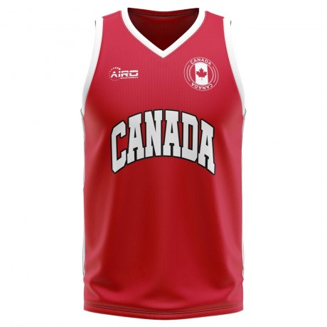 Canada Home Concept Basketball Shirt