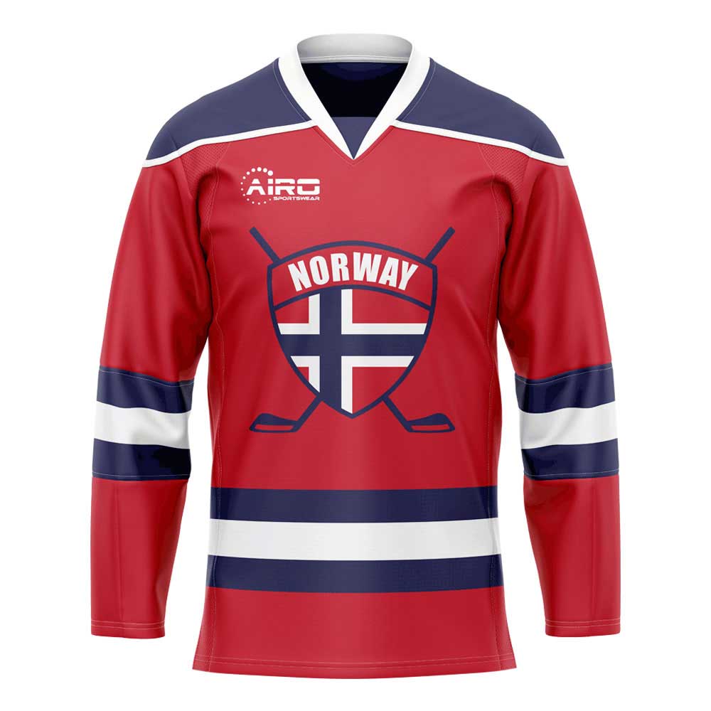 Norway Home Ice Hockey Shirt