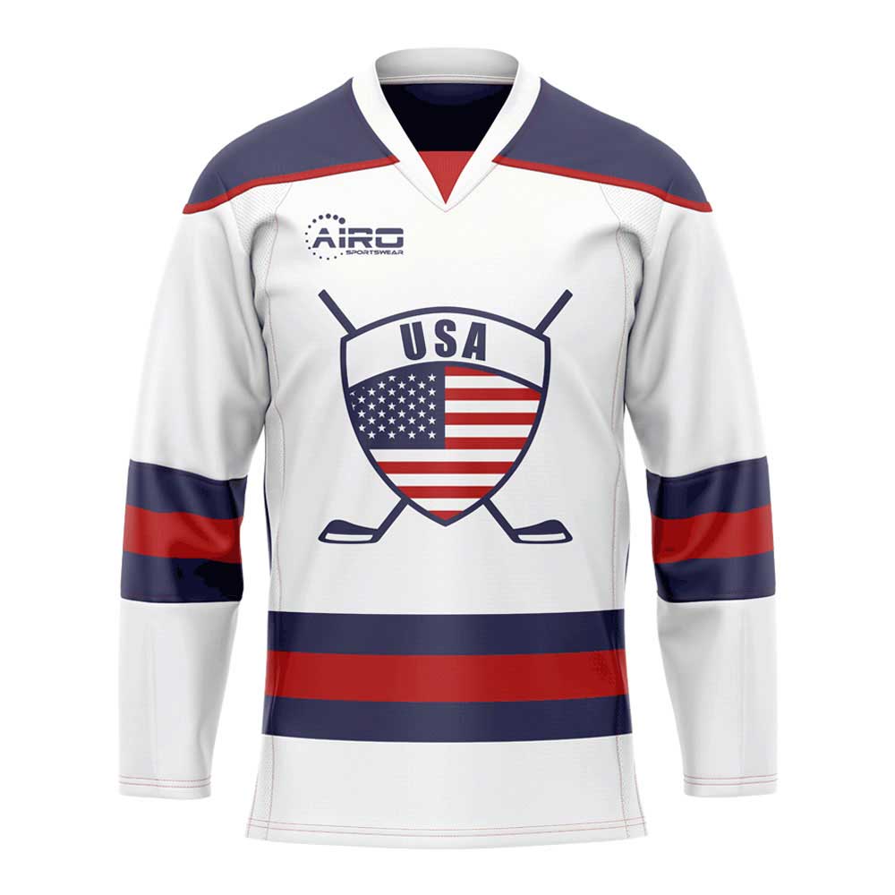 United States Home Ice Hockey Shirt