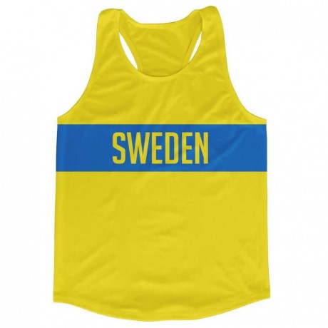 Sweden Stripe Running Vest