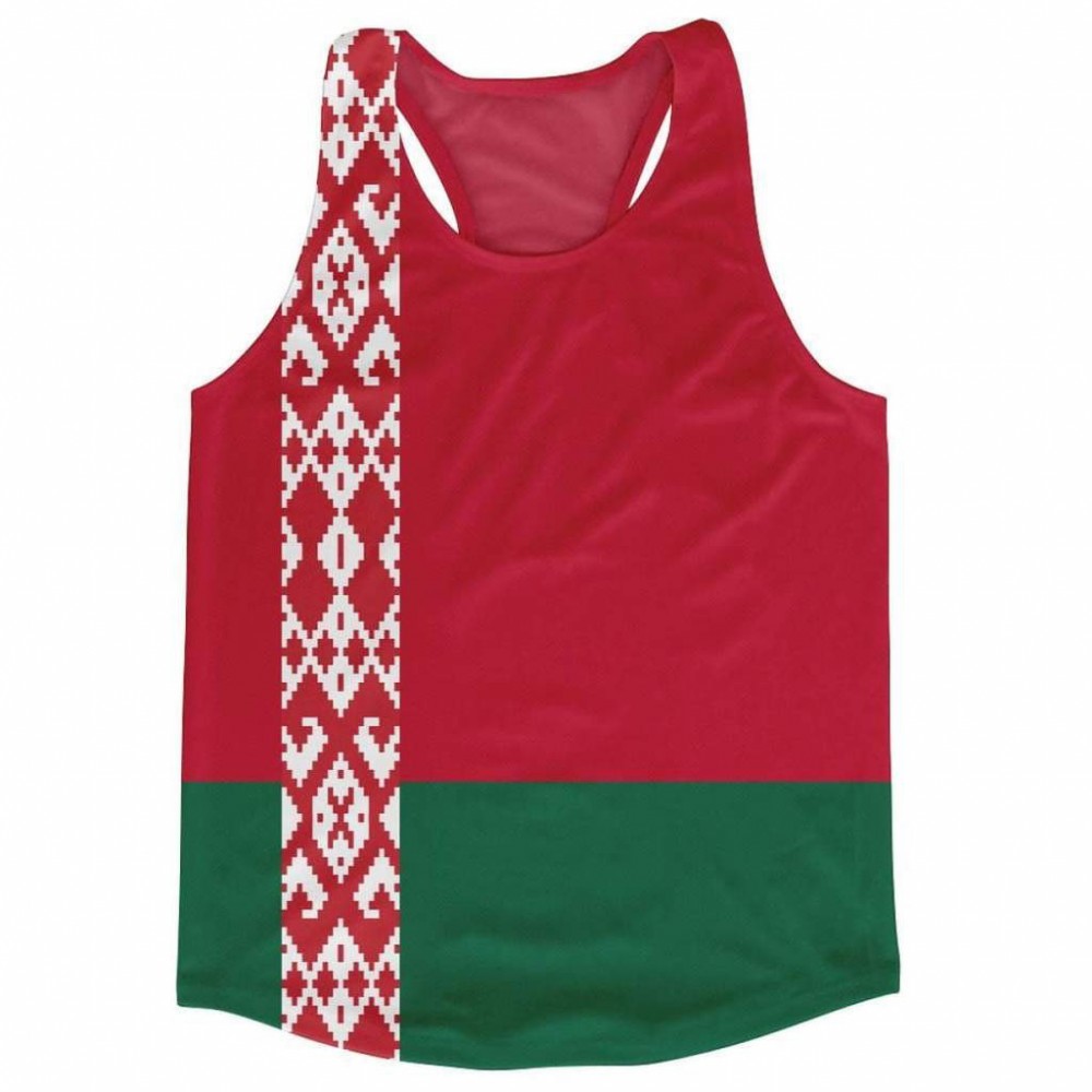 Belarus Flag Running Vest