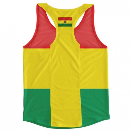 Bolivia Flag Running Vest