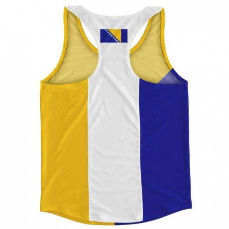 Bosnia and Herzegovina Flag Running Vest