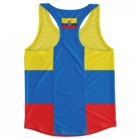 Ecuador Flag Running Vest