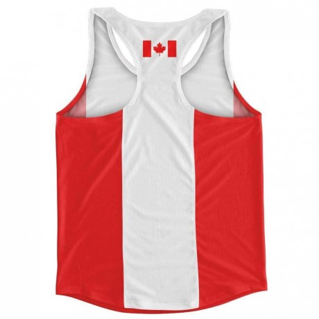 Canada Flag Running Vest