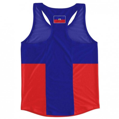 Haiti Flag Running Vest