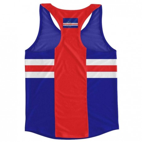 Cape Verde Flag Running Vest