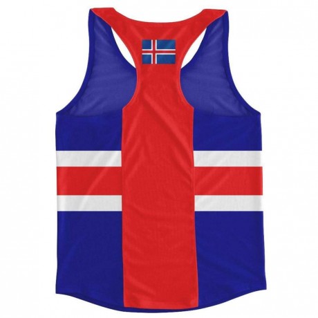 Iceland Flag Running Vest