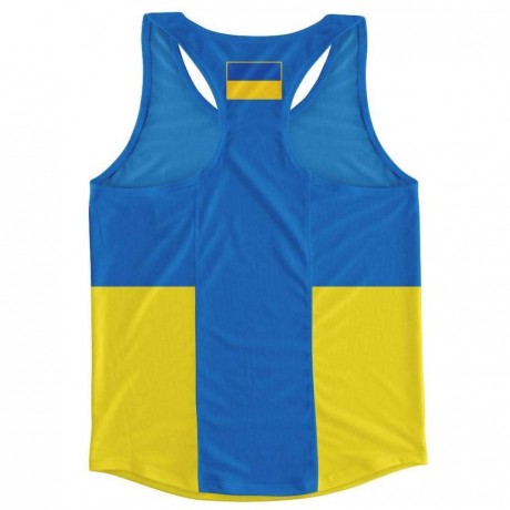 Ukraine Flag Running Vest