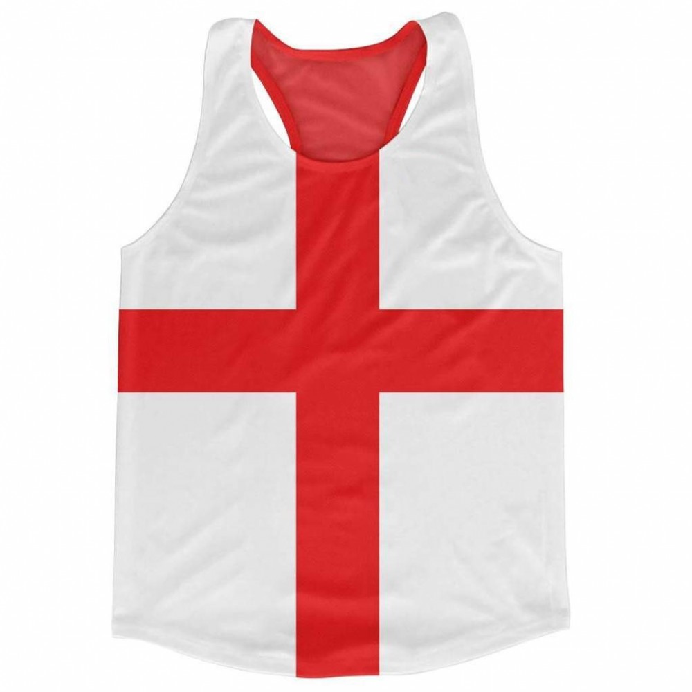 England Flag Running Vest