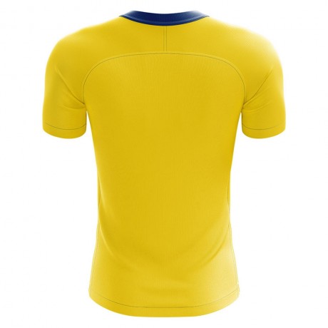 2023-2024 Ukraine Home Concept Football Shirt - Kids (Long Sleeve)
