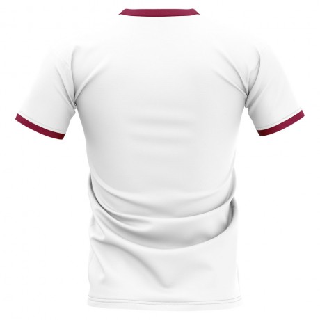 2023-2024 Qatar Home Concept Football Shirt - Little Boys