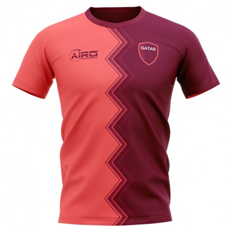 2023-2024 Qatar Away Concept Football Shirt - Adult Long Sleeve