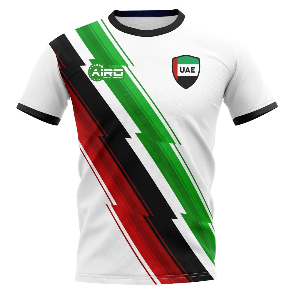 2023-2024 United Arab Emirates Home Concept Football Shirt - Kids (Long Sleeve)