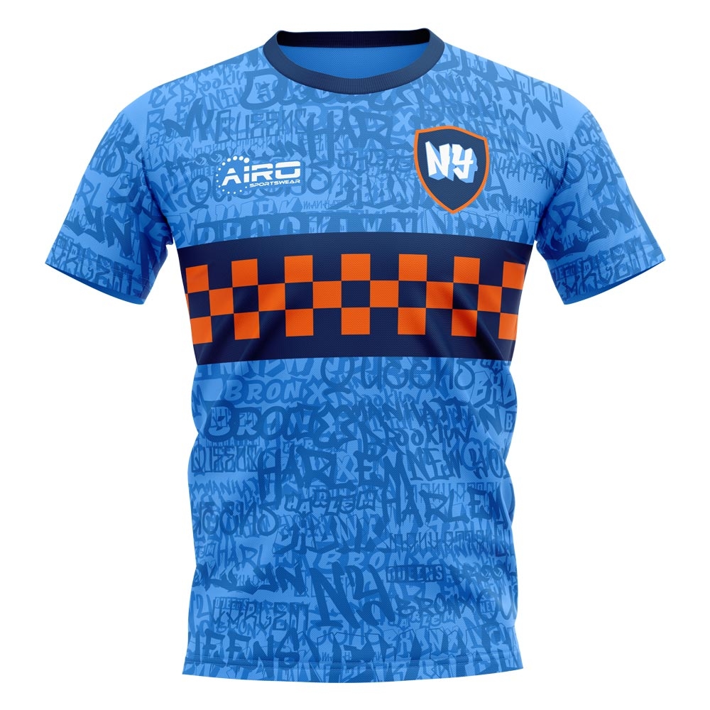 2025-2026 New York Home Concept Football Shirt - Baby