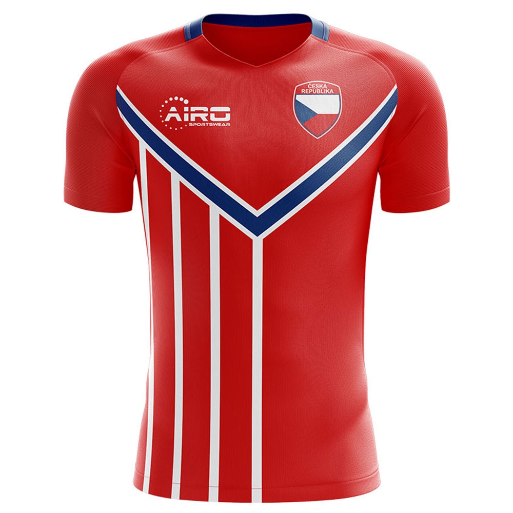 2023-2024 Czech Republic Home Concept Football Shirt