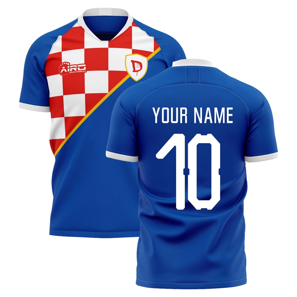 2025-2026 Dinamo Zagreb Home Concept Shirt (Your Name)