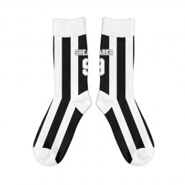 Newcastle 1996 Alan Shearer Retro Football Socks