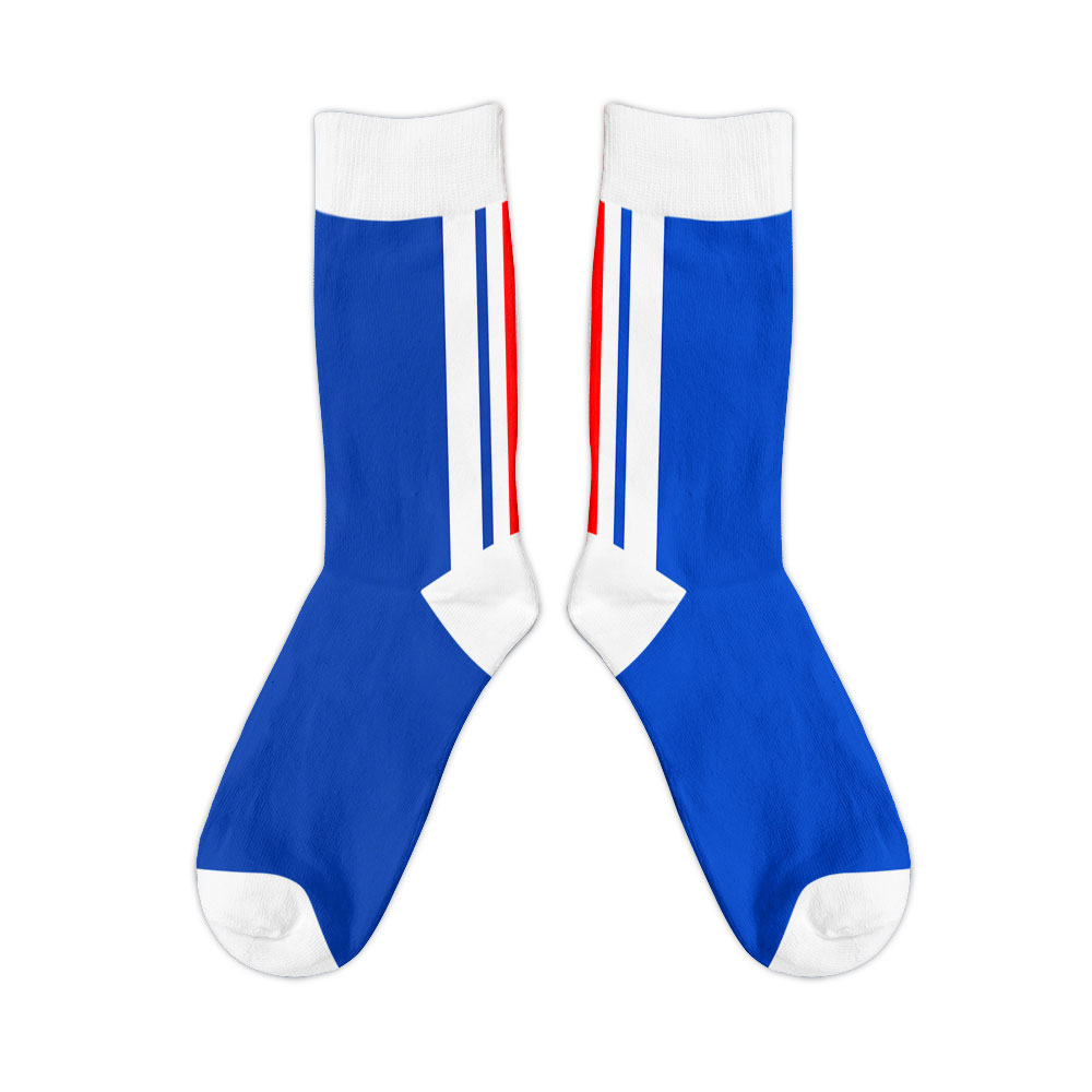 Rangers 1996 Retro Football Socks