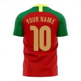 Portugal 2023-2024 Home Concept Football Kit (Airo) (Your Name)