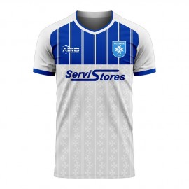 Auxerre 2023-2024 Home Concept Football Kit (Airo)