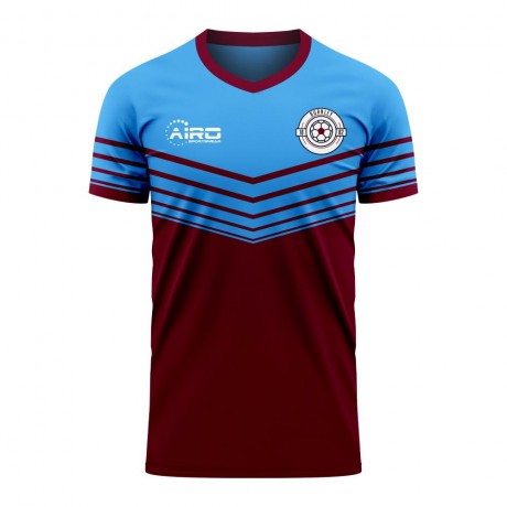 Burnley 2025-2026 Home Concept Football Kit (Airo) - Little Boys